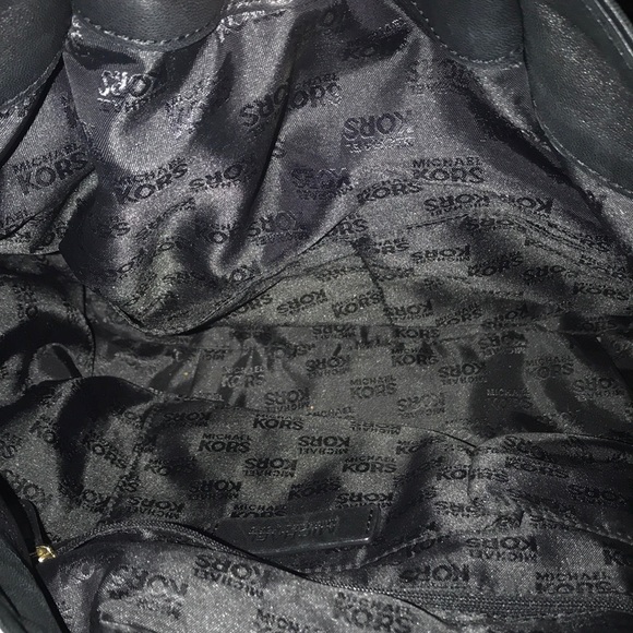 Black Leather MK Purse - Picture 3 of 3